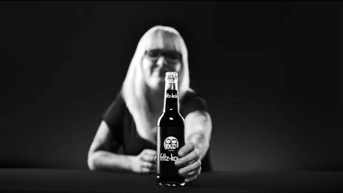 Szene aus einem der vier neuen Fritz-Kola-Spots. Dranbleiben, es lohnt sich.