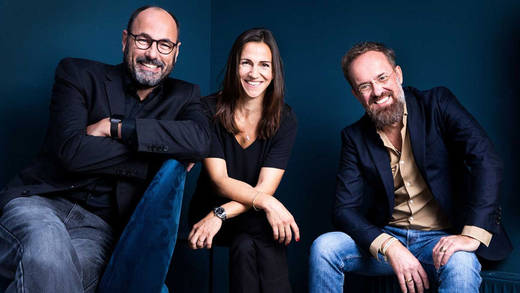 Vincent Schmidlin, Bettina Prange und Alexander Schill führen die Geschäfte von Serviceplan Hamburg.