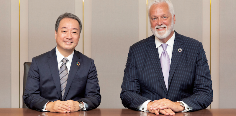Hiroshi Igarashi wird neuer Präsident & CEO der Dentsu Group, Tim Andree übernimmt künftig die Rolle des Non-Executive Chairman of the Board.