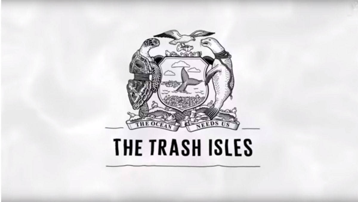 "Trash Isles" ist ein (fiktiver) Pazifikstaat von der Größe Frankreichs - bestehend nur aus Plastikmüll.
