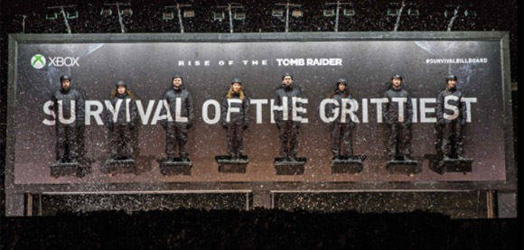Microsoft-Kampagne für "Tomb Raider" (EMT/Denstu Aegis).