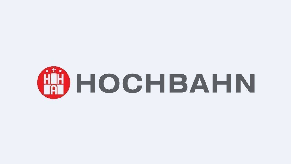 Das Logo der Hamburger Hochbahn. 
