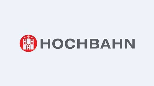 Das Logo der Hamburger Hochbahn.