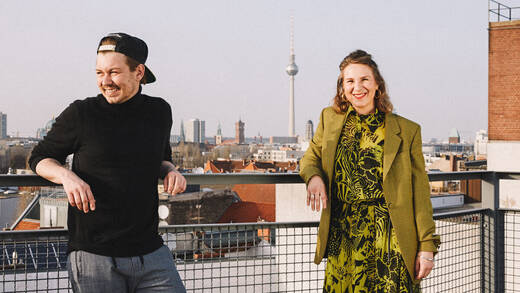 Das neue Führungs-Duo: Denis Rätzel und Daniela Strauss