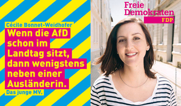 Spitzenkandidatin Cécile Bonnet-Weidhofer: Die gebürtige Französin ist seit 2013 deutsche Staatsbürgerin.