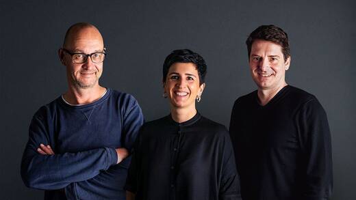 Jens Kurznack, Jasmin Seitel und Arndt Rossnagel (v.l.) führen gemeinsam den Münchner Hirschen-Standort.