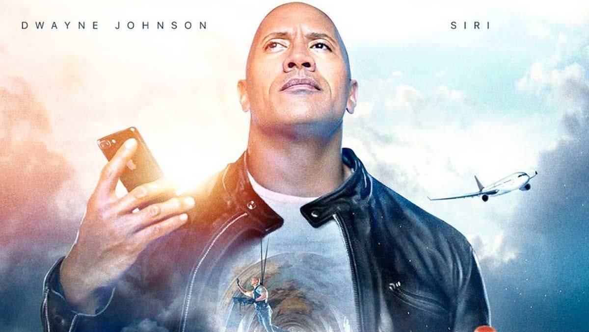 Werbestar "The Rock": Dwayne Johnson warb zuletzt für Apples Siri