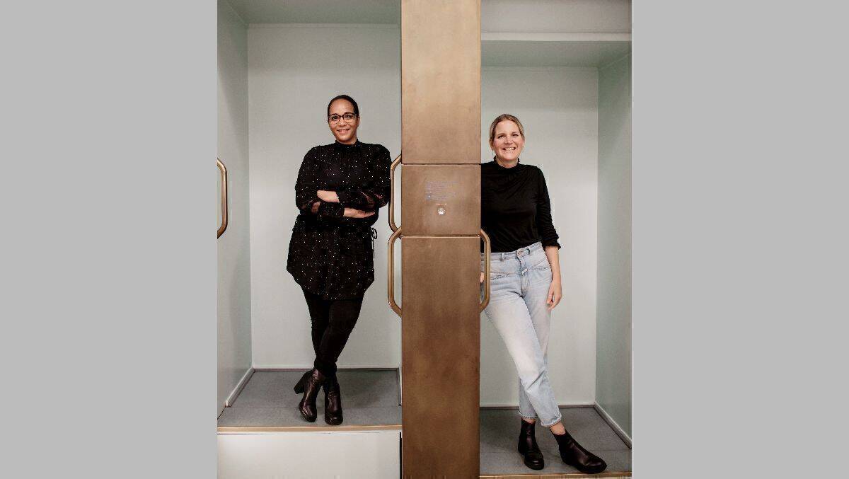 Mona Elobeid und Kristine Holzhausen (von links).