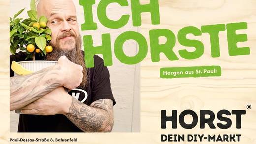 Ich horste: Echte Kunden werben für ihren Baumarkt.