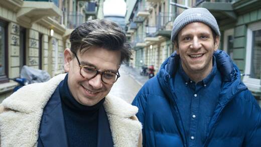 Seit vielen Jahren schon bei der "Play": Jankel Huppertz und Johannes Haverkamp (v.l.).