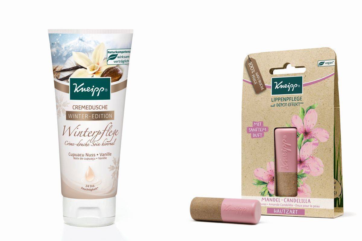 Lippen- und Winterpflege sind neu im Sortiment von Kneipp. Um die Media-Aufgaben kümmert sich ab sofort die Agentur Initiative.