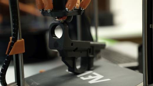 Eine Schusswaffe aus dem 3D-Drucker. Funktioniert nicht, weil Dagoma was dagegen hat.