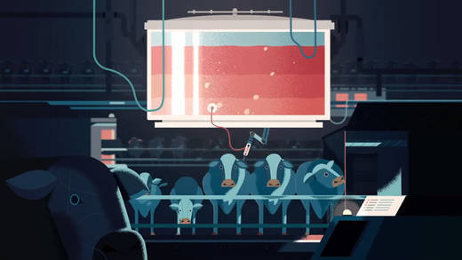 Schöne neue Welt? Industrielle Lebensmittelproduktion beschert Essen im Überfluss - und brutale Massentierhaltung. Followfood will für das Konsumverhalten sensibilisieren.