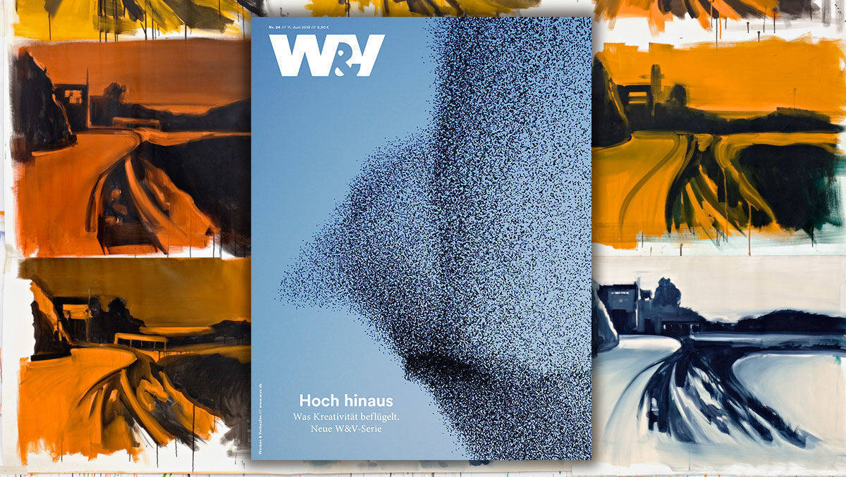 In der W&V-Ausgabe 24 startet unsere neue Serie  „Was uns kreativ macht“.