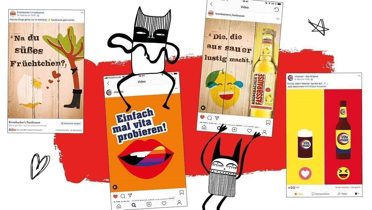 Die beiden Social-Media-Kampagnen starteten bereits im Februar.