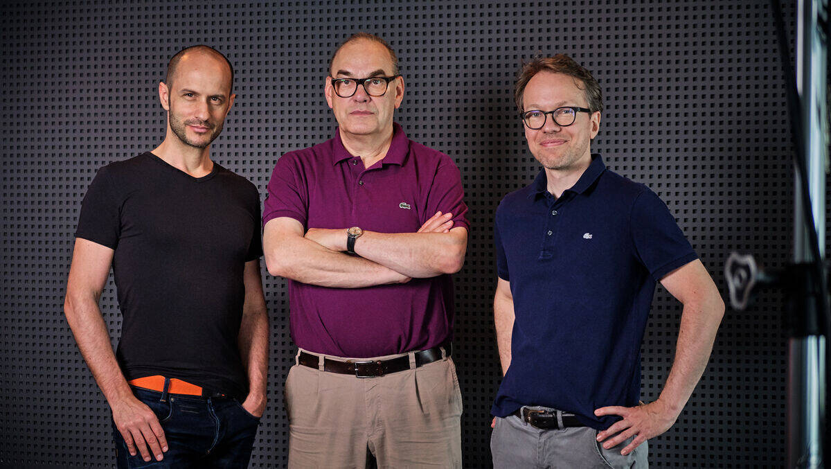 Die Geschäftsführer: Cornelius Ringe, Carl-Frank Westermann und Lars Ohlendorf (vlnr)