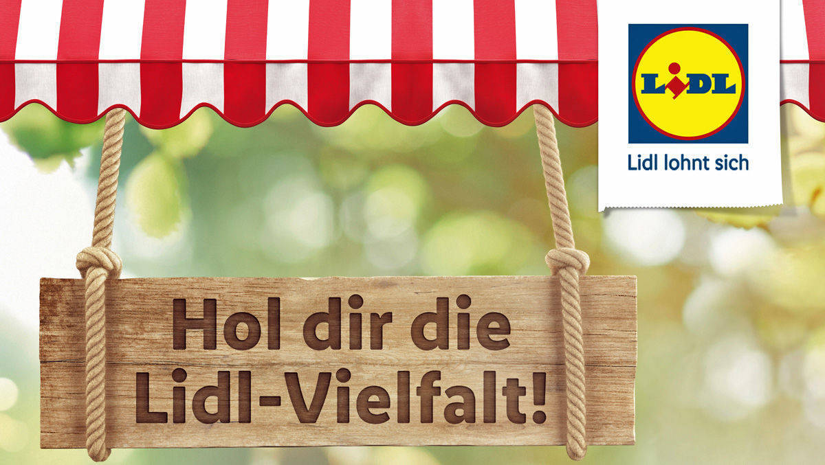 Die aktuelle Lidl-Kampagne wurde von der Agentur Glück (Berlin) entwickelt.