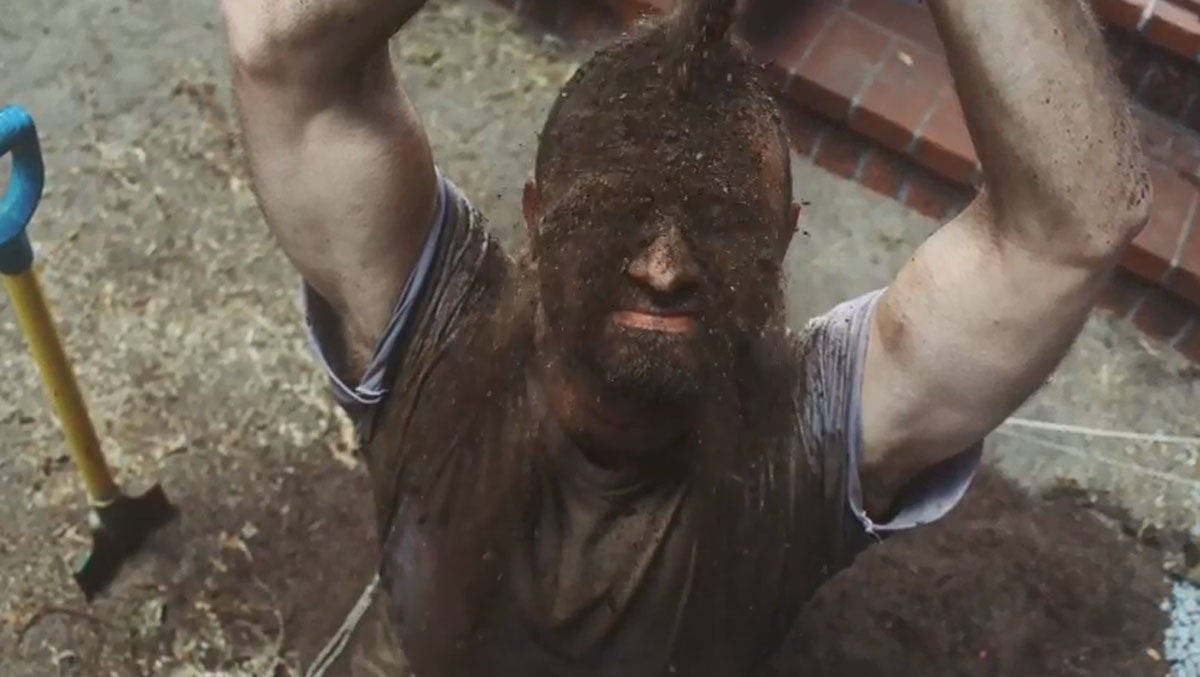 Hier wirbt nicht Hornbach. Sondern Obi. Mit einer witzigen Pointe.