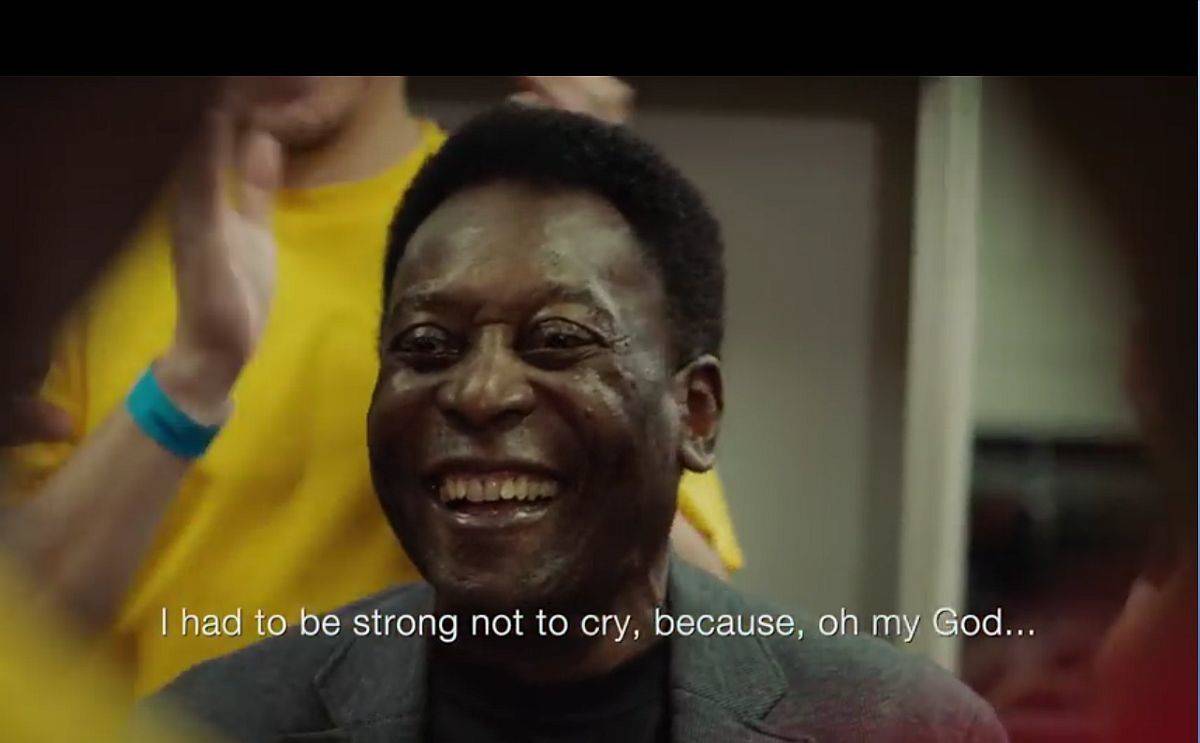 Pelé zeigt, um was es im Fußball geht