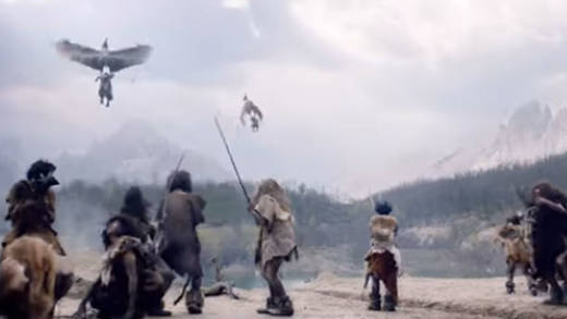 Drachen?! "Game of Thrones" geht weiter?!? - Nein: Das ist ein Werbespot aus Frankreich von Monoprix und Rosapark Paris.