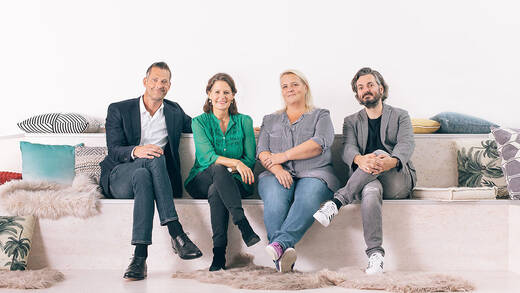 Die neue Viererriege (v.l.): Jörn Langensiepen, Iris Heilmann, Susanne Hoffmann und Markus Neckar.