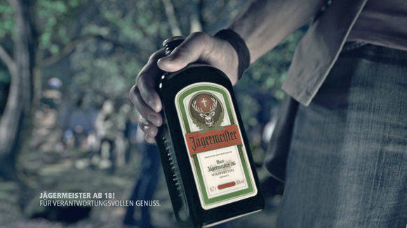 Szene aus einer früheren Jägermeister-Kampagne.