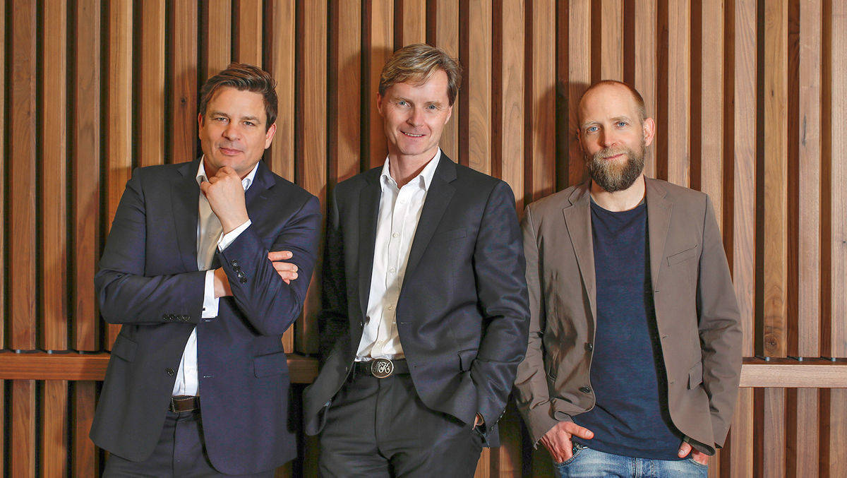 v.l. Klaus Schwab (Geschäftsführer und Partner), Manfred Klaus (Sprecher der Geschäftsführung), Markus Maczey (Chief Creative Officer)
