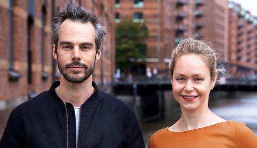 Haben sich für Philipp und Keuntje entschieden: Der Kreative Jan-Sievert Krause und Sophie Hansen (Beratung).