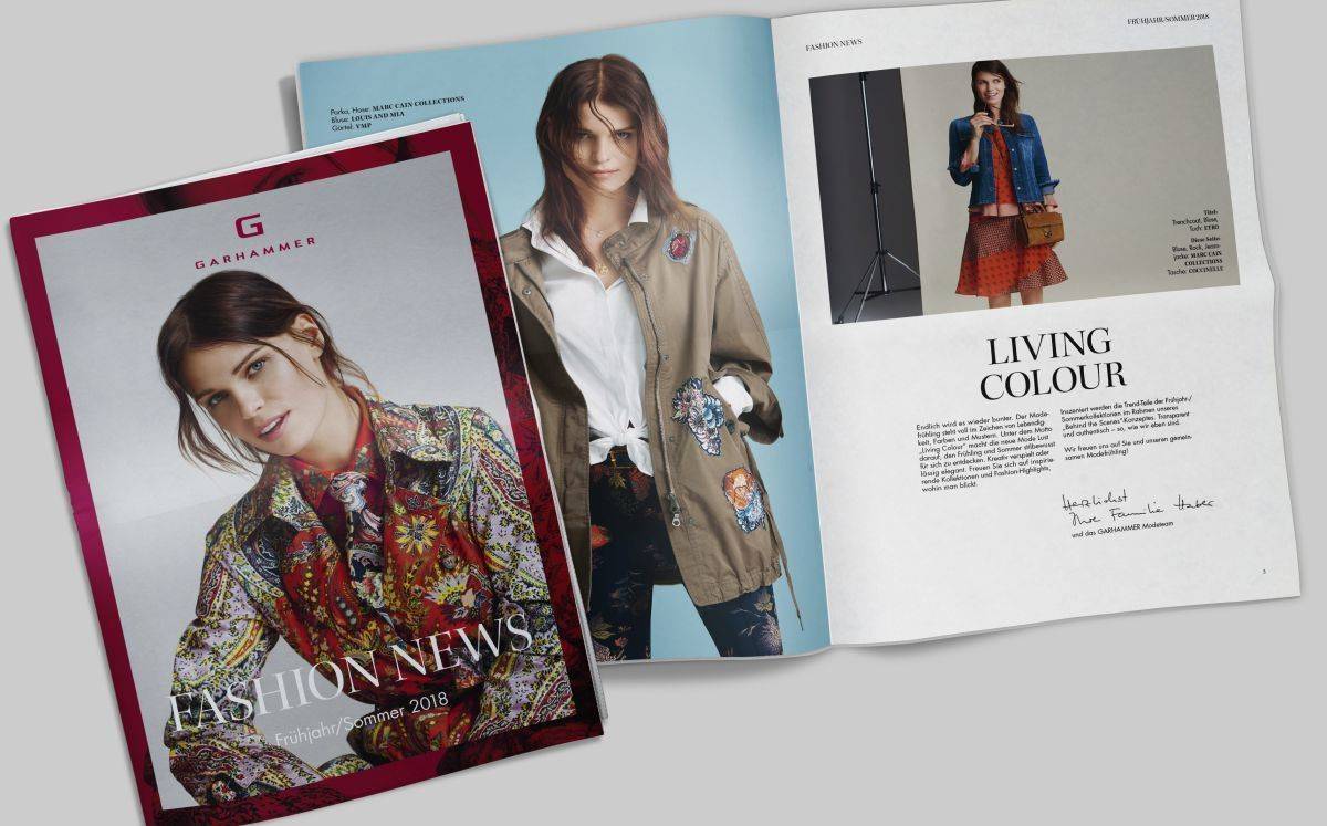 Im neuen Look: die Fashion-News von Garhammer.