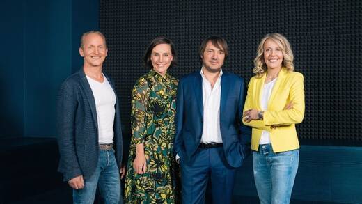 v.l. Klaus Weise, Eva Vogelgesang, Bernhard Fuchs, Britta Tronke