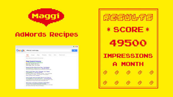 Adword-Rezepte: Maggi/Pixelpark.