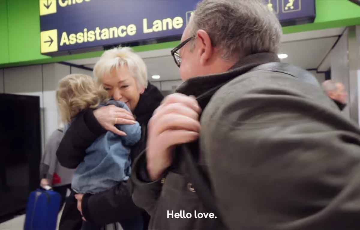 Diesen Flug werden Anne und Roy Hewitt wohl nie vergessen.