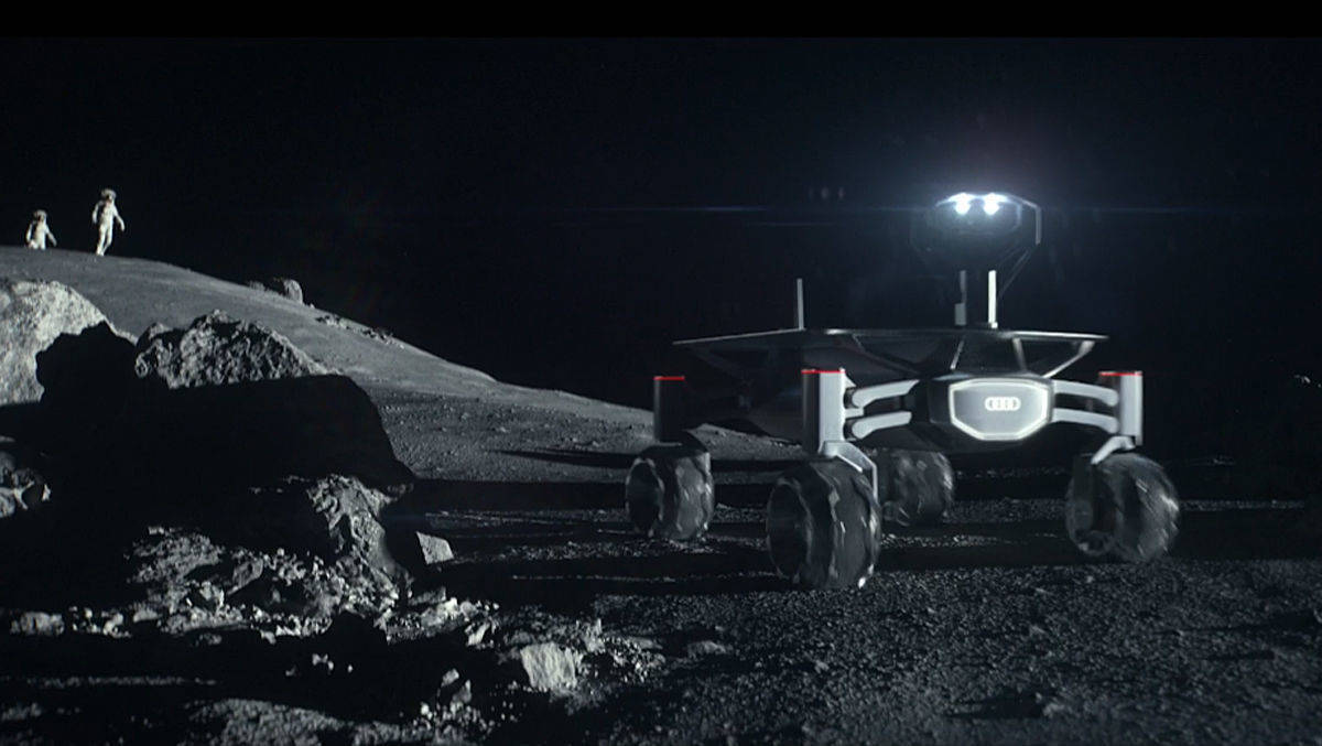 Im Jahr 2019 wird dieser Audi Lunar Quattro auf dem Mond herumfahren und HD-Bildmaterial liefern.