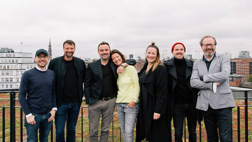 von links: Daniel Dolezyk, Dirk Lanio, Ralf Heuel, Stefanie Kuhnhen, Julica Hauke, Felix Fenz, Reinhard Patzschke