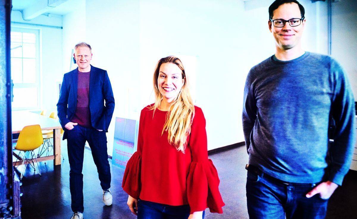 Agentur-Trio: Karsten Göbel, Anja Gröschel und Stefan Trabant (v.l.).