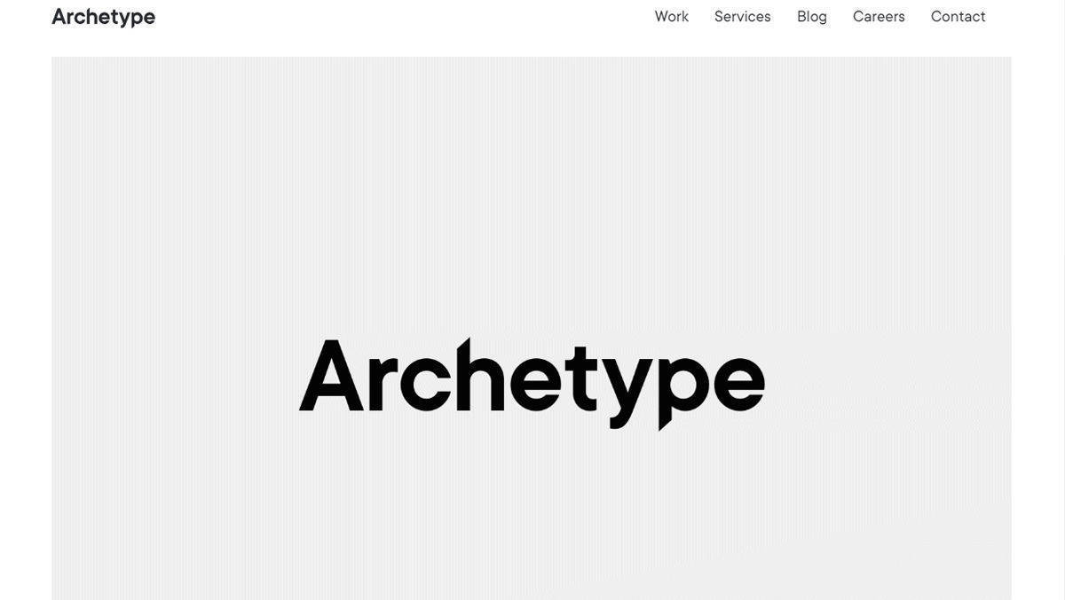 Archetype: Die Homepage des internationalen Agenturnetworks.
