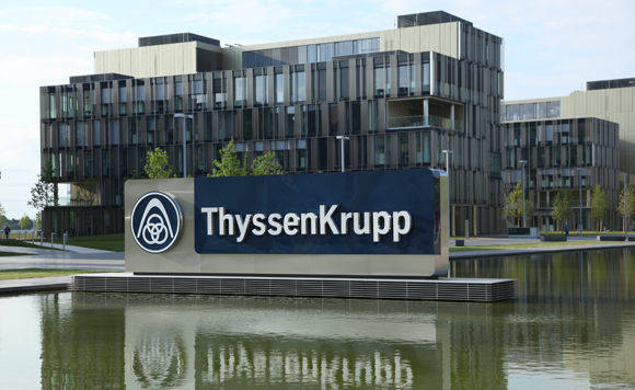Thyssen-Krupp-Hauptquartier in Essen.