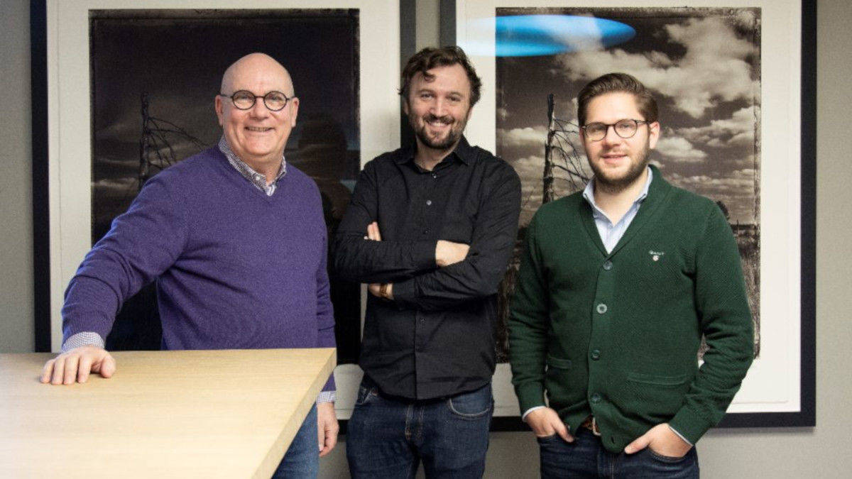 Die Geschäftsführung von Truffle Bay: Gründer Christopher Wünsche, Creative Director Sebastian Becker und Strategiechef Sebastian May (v.l.).