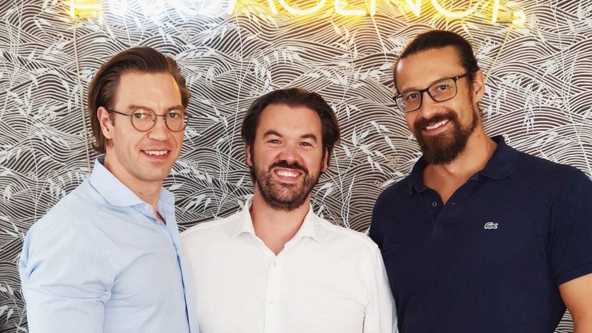 In Zukunft zu dritt: Christian Rüsken (l.), Stefan Nagel (m.) und Friedrich Tromm von Try No Agency.