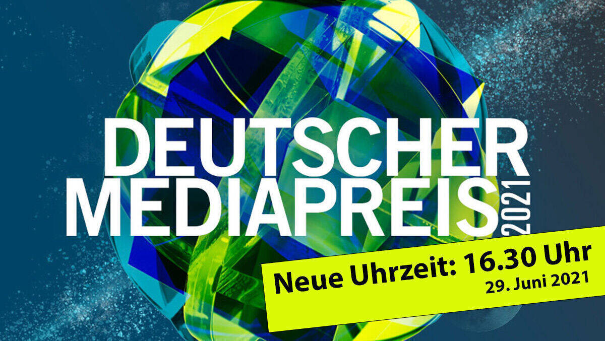 Bereits zum 23. Mal findet der Deutsche Mediapreis statt – zum zweiten Mal digital.