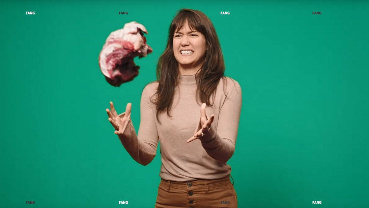 Fleisch ist einfach nur widerlich, finden die Macher der Veganuary-Kampagne.