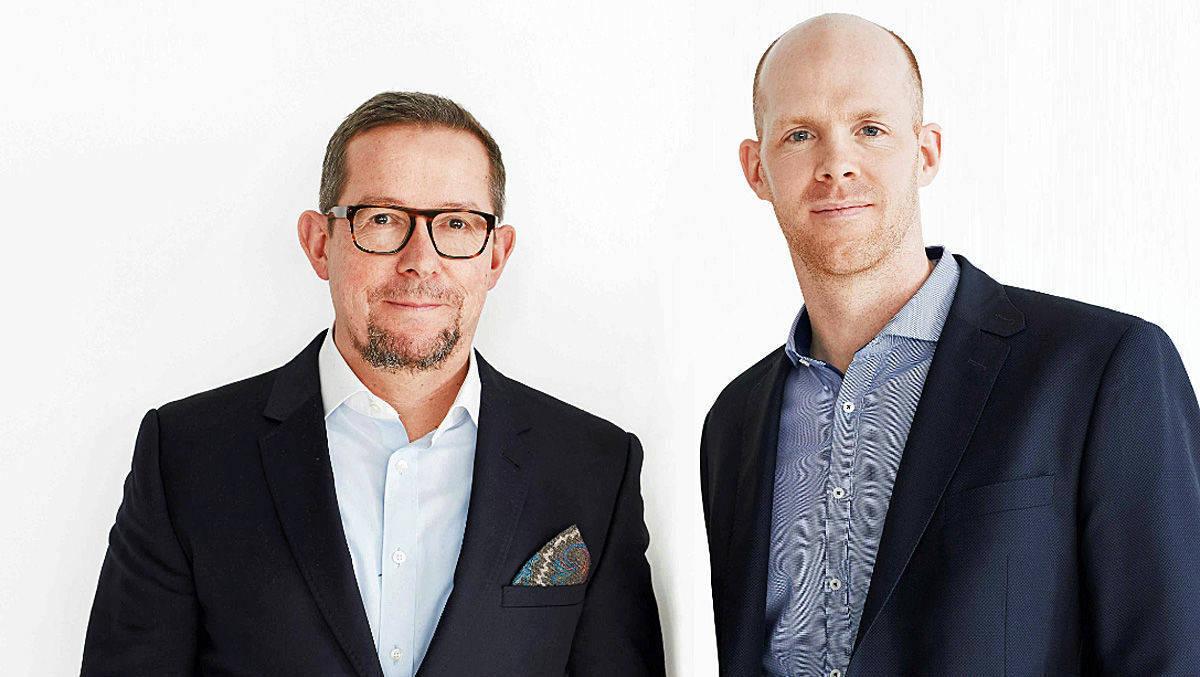 Bernd Wild (l.) und Sven Büteröwe kümmern sich um den Bielefelder Mittelstand