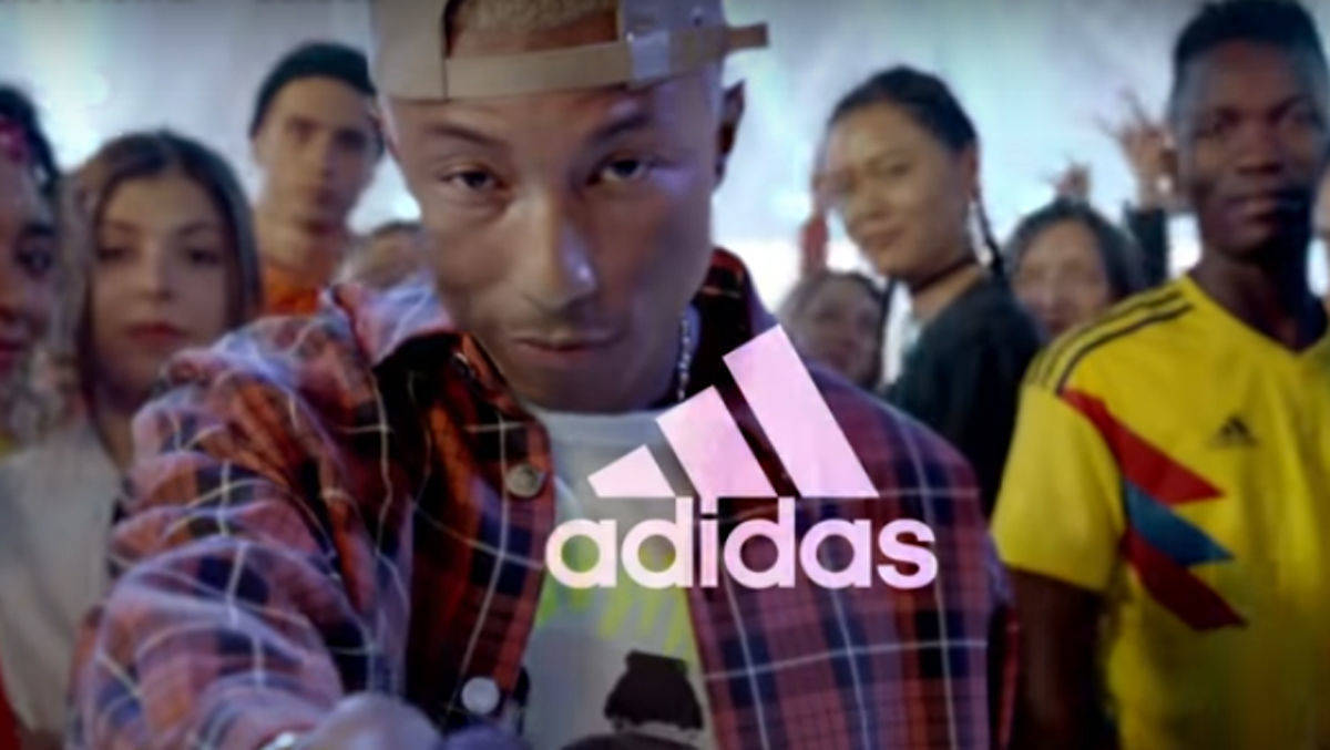 WM-Werbung von Adidas.
