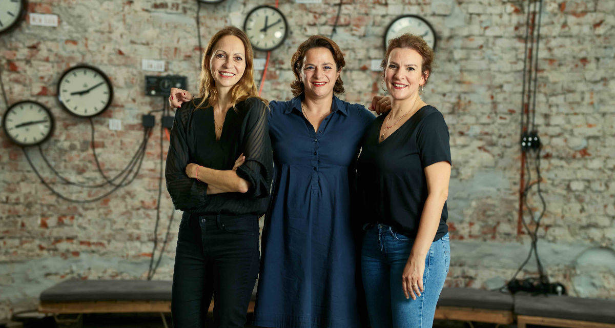 Kümmern sich ums persönliche Wachstum bei Geometry (v.l.): Michaela Gerganoff, Franziska von Papen und Sabine Dittrich.