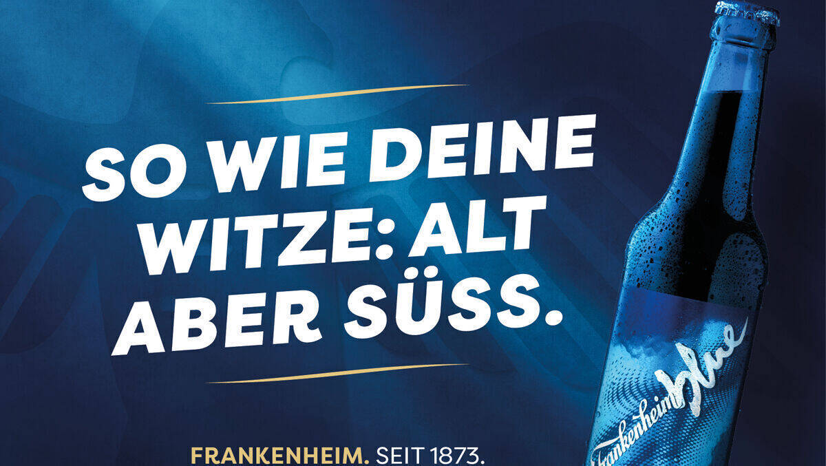 Die Warsteiner-Traditionsmarke Frankenheim versucht es in ihrer neuen Kampagne mit Humor.