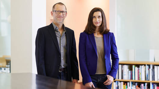 Irmgard Hesse und Marcus von Hausen führen Zeichen & Wunder als geschäftsführende Gesellschafter.