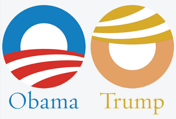 Matthew Gordon präsentierte das Trump-Logo auf Twitter.