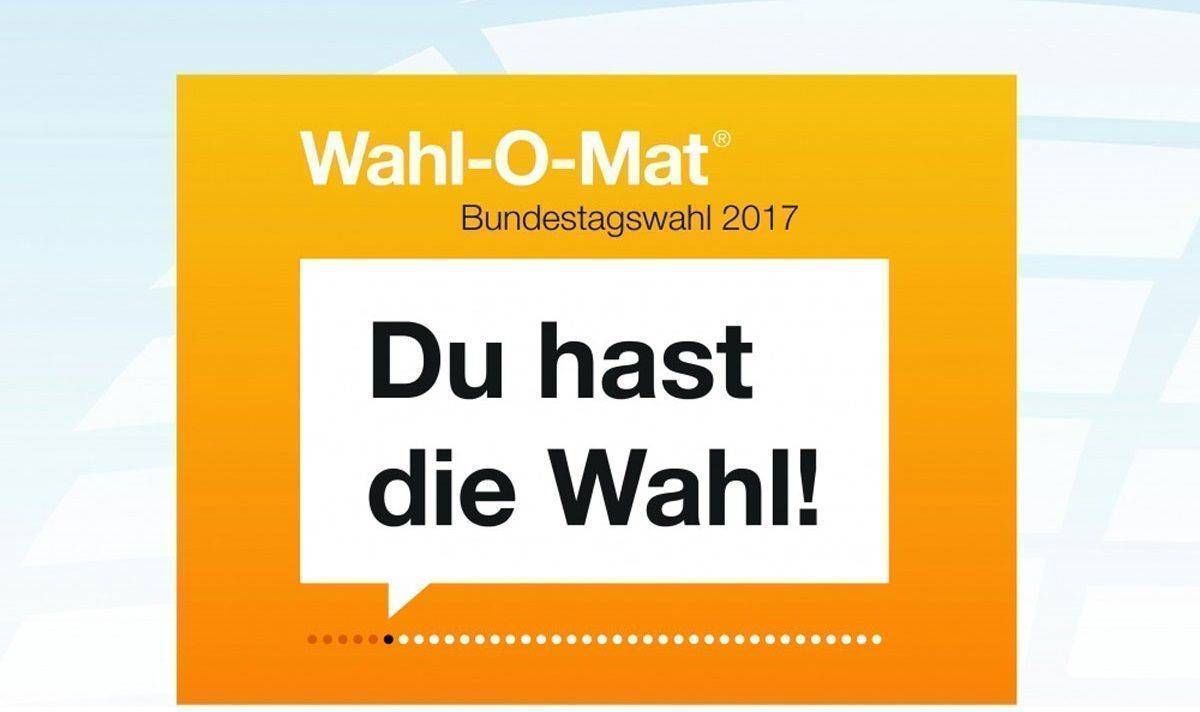 Der Wahl-O-Mat motivierte sogar diejenigen, die eigentlich gar nicht zur Wahl gehen wollten.