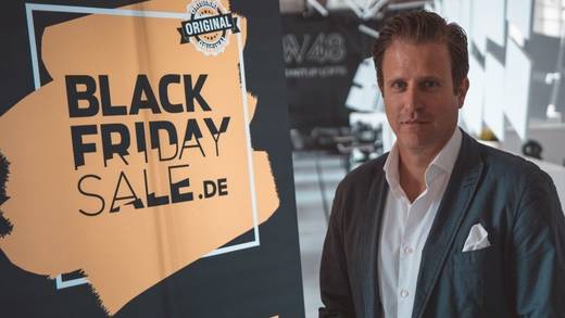 Konrad Kreid, Geschäftsführer der Black Friday GmbH