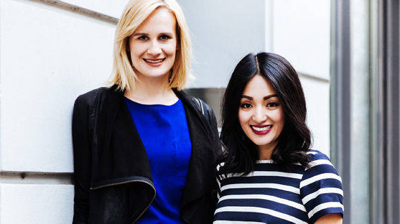Tanja Bogumil (l.) und Linh Nguyen sind die Gründerinnen von Kisura.
